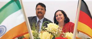 Haben noch eine Firma in Berlin. Der Milliardärs Ajay Piramal und seine Frau Swati kauften im April dem Pharmakonzern Bayer die Sparte für molekulare Bildgebung ab. 