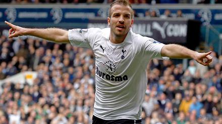 Rafael van der Vaart - hier noch im Trikot von Tottenham Hotspur.