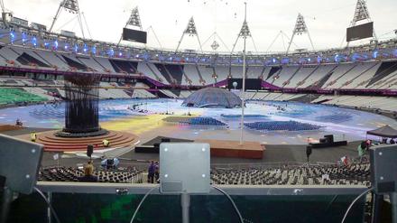Es wird wieder spektakulär im Londoner Olympiastadion, diesmal zur Eröffnungsfeier der Paralympics am Mittwochabend.