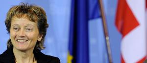 Die Schweizer Bundespräsidentin Eveline Widmer-Schlumpf.