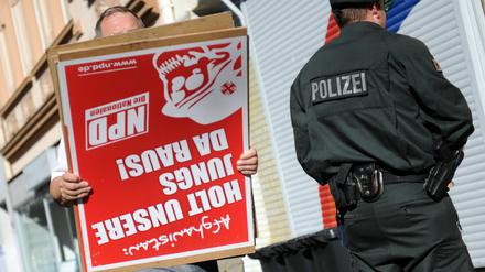 „Die Szene ist verunsichert“: Vor Kurzem wurden viele Wohnungen der Neonazi-Szene durchsucht, die Kameradschaft „Nationale Widerstand Dortmund“ wurde verboten. 