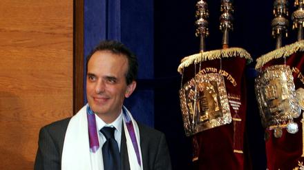 Angegriffen. Der Rabbiner Daniel Alter, hier auf einem Foto von 2006, wurde in Friedenau auf offener Straße niedergeschlagen. Der 53-Jährige erlitt einen Jochbeinbruch.