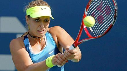 Bitter für die Berliner Sabine Lisicki. Sie schied bereits in der ersten Runde der US Open aus.