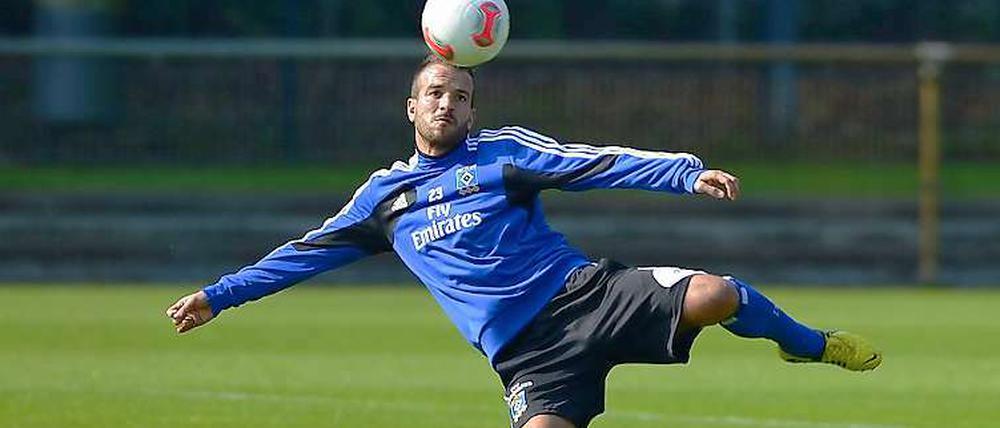 Zurück in Hamburg: Rafael van der Vaart soll dem HSV zu mehr Durchschlagskraft in der Offensive verhelfen.