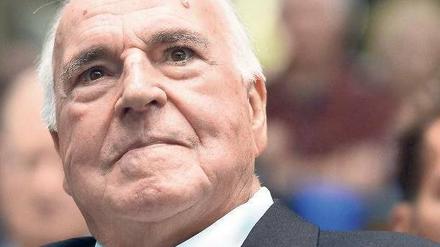 Helmut Kohl. Sein Lebenswerk wird zertrümmert. Foto: dapd