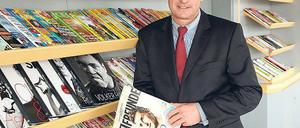 Mit sinkenden Werbeumsätzen hat der Hamburger Verlag Gruner + Jahr unter Vorstandschef Bernd Buchholz zu kämpfen. Foto: dpa