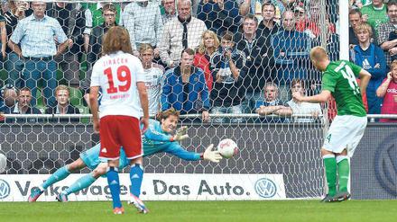 Schieß’s noch einmal, Aaron! Foto: dpa