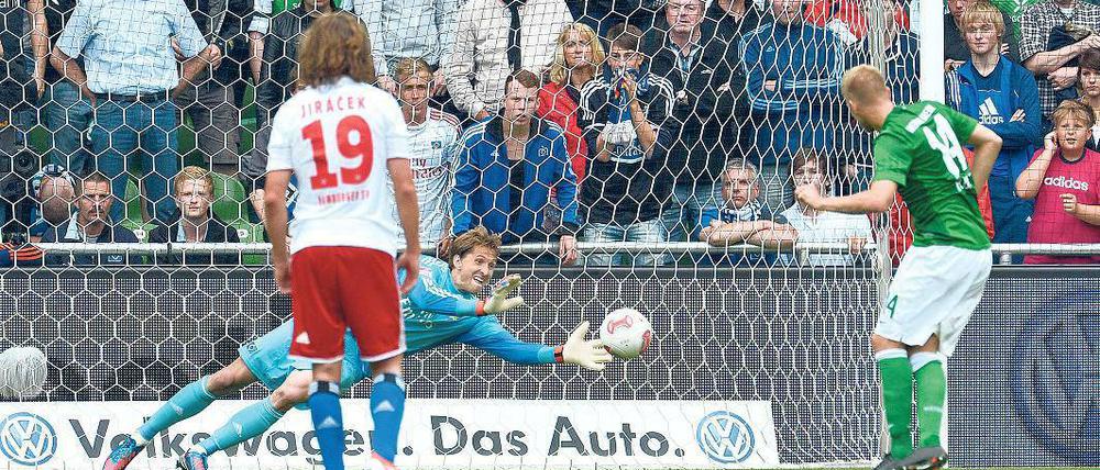 Schieß’s noch einmal, Aaron! Foto: dpa