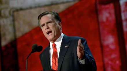 Mitt Romney begeisterte bei seiner Parteitagsrede die republikanische Basis.