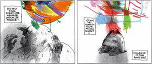 Mystische Anfälle: Eine Seite aus dem Buch.