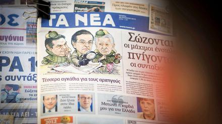 Auf der Suche nach Geld: Die griechische Regierung versucht derzeit, für den Haushalt der nächsten zwei Jahre 13,5 Milliarden Euro einzusparen.