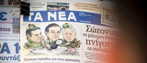 Auf der Suche nach Geld: Die griechische Regierung versucht derzeit, für den Haushalt der nächsten zwei Jahre 13,5 Milliarden Euro einzusparen.