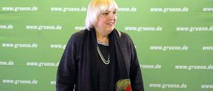 Grünen-Parteichefin Claudia Roth.