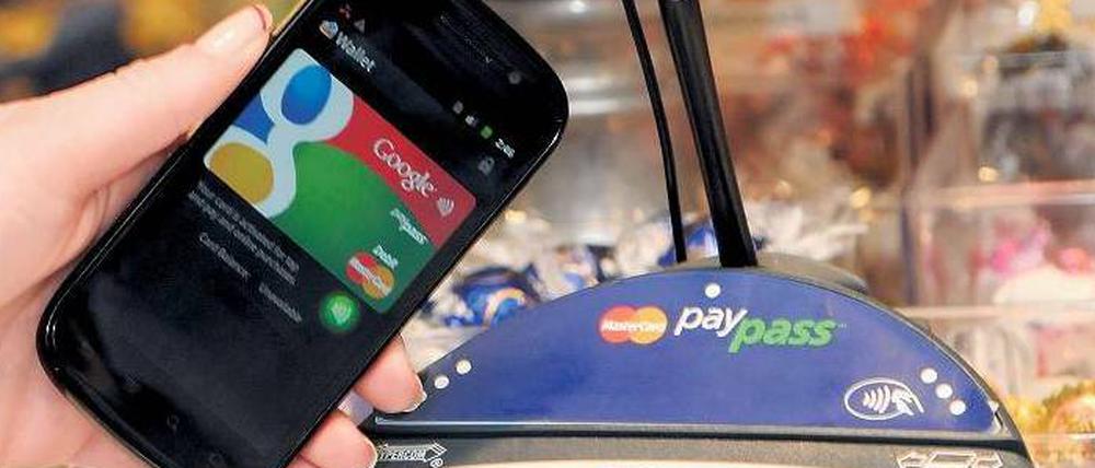 Unberührt. Google bietet sein mobiles Portemonnaie bislang nur in den USA an.