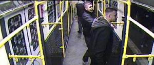 Dies sind die gesuchten Tatverdächtigen.