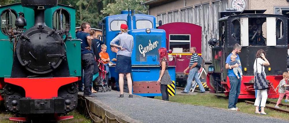 Neuanfang. Besucher beim Tag der offenen Tür Ende August.