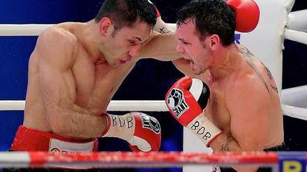 Boxer Felix Sturm und der Australier Daniel Geale