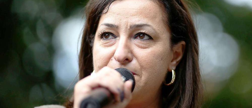 Dilek Kolat, die für Integration zuständige Senatorin des Berliner Senats. 
