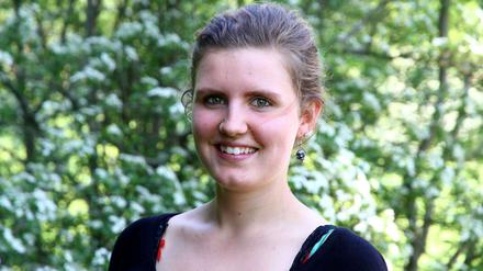 Karla Imdahl, Schülerreporterin der "Paralympics Zeitung".