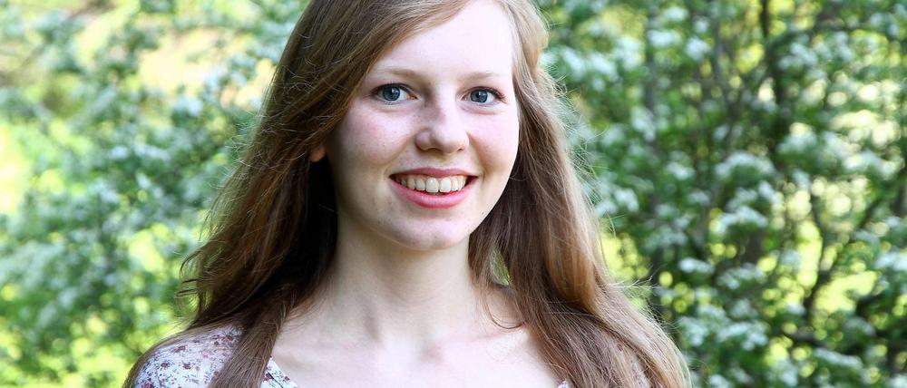 Enya Wolf, Schülerreporterin der "Paralympics Zeitung".