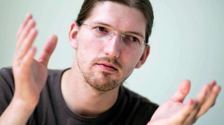 Martin Delius, Parlamentarischer Geschäftsführer der Piratenpartei im Berliner Abgeordnetenhaus.