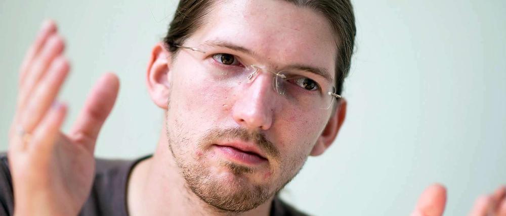 Martin Delius, Parlamentarischer Geschäftsführer der Piratenpartei im Berliner Abgeordnetenhaus.