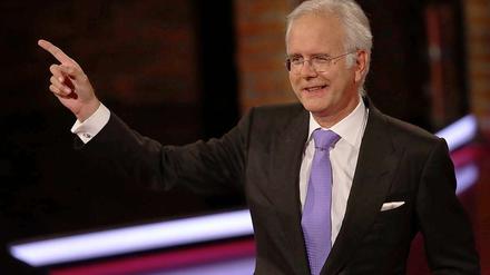Der Chef-Zyniker des deutschen Fernsehens: Harald Schmidt. 