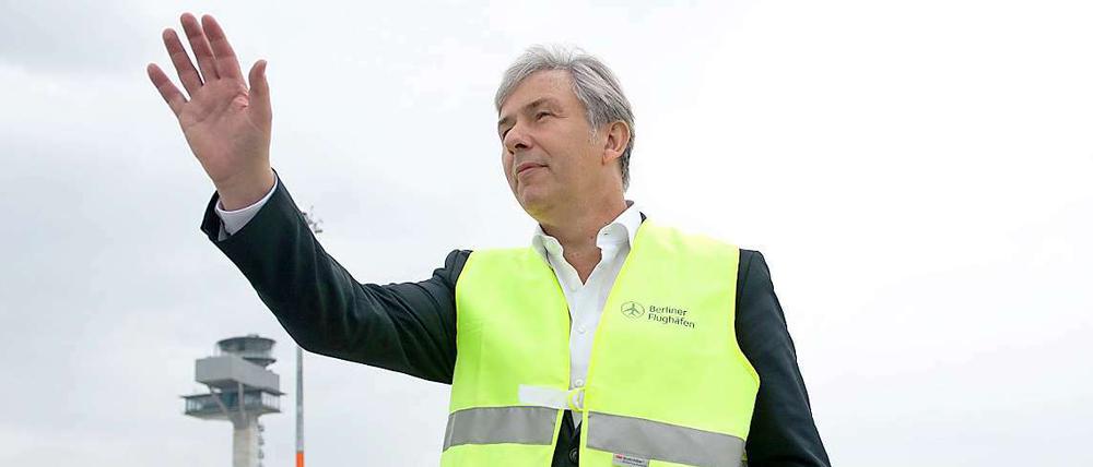 Klaus Wowereit, Vorsitzender des Aufsichtsrates. 