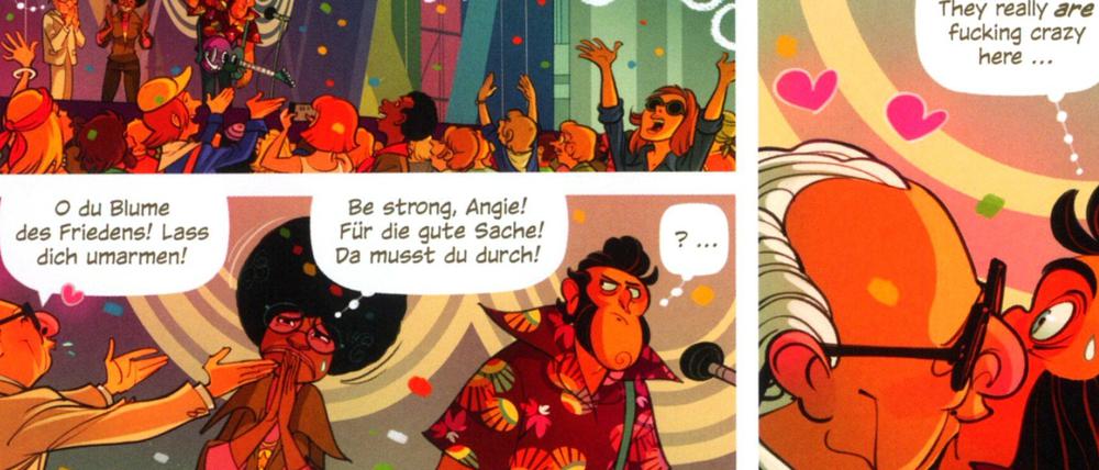 Fantastischer Look: Auch Erich Honecker hat einen Auftritt im ersten Band.