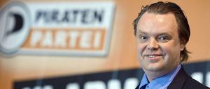 Vom Helden zum Provokateur: Rick Falkvinge, hier während des Bundesparteitags in Neumünster, hat die deutschen Piraten gegen sich aufgebracht.