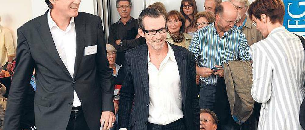 Seine Bühne. Schauspieler Ulrich Matthes in dem Verlag, den sein Vater Günter über Jahrzehnte geprägt hat.