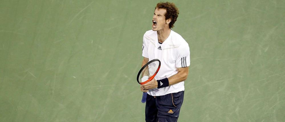 Schrei, wenn Du kannst. Andy Murray ist im Kreise der Champions angekommen.
