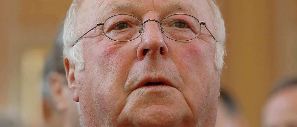 Ex-Arbeitsminister Norbert Blüm hadert noch immer mit der Riester-Rente.