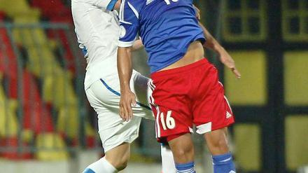 Gute Entschuldigung. Weil Pekarik (l.) noch mit der Nationalelf unterwegs war, trainiert er erst seit Mittwoch bei Hertha.