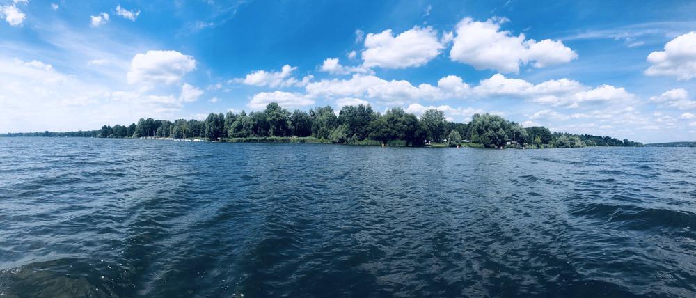 Die Havel in Berlin-Kladow, Breitehorn.