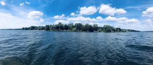 Die Havel in Berlin-Kladow, Breitehorn.
