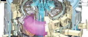 Energiebündel. Iter soll mittels Kernfusion Strom erzeugen. Der großtechnische Einsatz dürfte erst um 2050 möglich sein. Foto: dpa