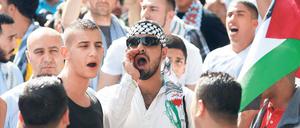Gefährliches Ritual. Teilnehmer der antiisraelischen „Al-Quds-Demonstration“ im August in Berlin.