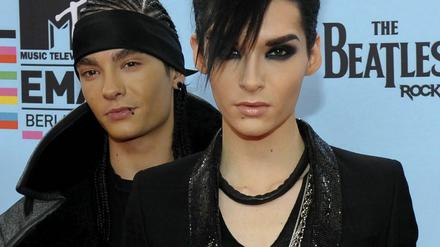 Bald neben Dieter Bohlen zu sehen: Die Brüder Tom (l.) und Bill Kaulitz von der Band Tokio Hotel werden Jury-Mitglieder in der neuen Staffel von "Deutschland sucht den Superstar". 