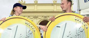 Umverteilung in Brandenburg. Reiche Gemeinden sollen künftig zugunsten strukturschwacher Gebiete weniger Zuschüsse aus der Landeskasse erhalten. Foto: dpa/Hirschberger