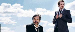 Reisepartner. Nils Koppruch (links) und Gisbert zu Knyphausen sind unterwegs zu neuen Klängen – am Sonntag spielen sie zwei Konzerte im Heimathafen Neukölln. 