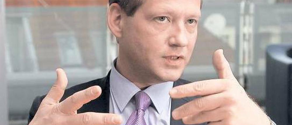 Eric Schweitzer fordert subventionierte Mieten für die freie Kulturszene, weil sie Berlin ausmacht. Foto: Davids