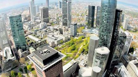 Blick von oben. Die EZB soll ab 2013 die Banken in der EU kontrollieren. 