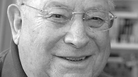 Friedrich Zimmermann (CSU) war unter Helmut Kohl Bundesinnen- und Verkehrsminister.