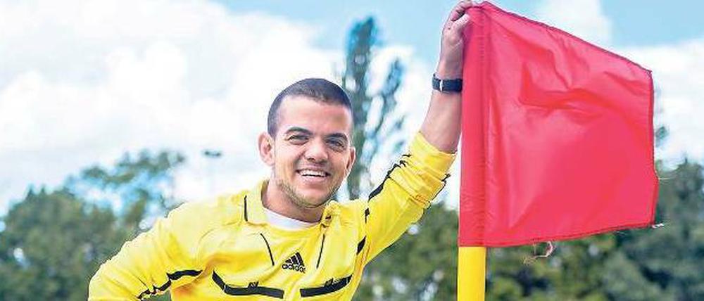 Große Leistung. Cem Yazirlioglu gewinnt in Berlins Amateurligen Ansehen durch seine lockere Art.