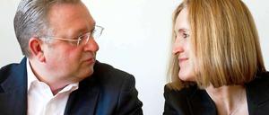 Nicht genug geredet? Innensenator Frank Henkel und Polizeipräsidentin Margarete Koppers.