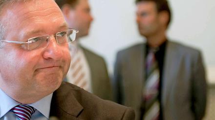 Senator Henkel am Montag vor dem Innenausschuss.