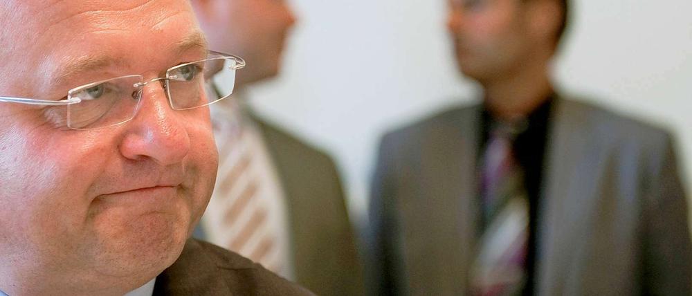 Senator Henkel am Montag vor dem Innenausschuss.