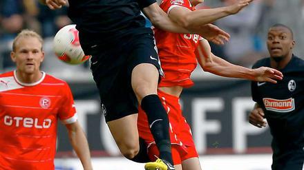 Im Spiel zwischen Fortuna Düsseldorf und dem SC Freiburg gab es weder Tore noch einen Sieger.