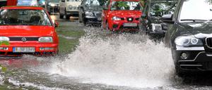 In Zukunft heftigere Regengüsse in Berlin? Die Auswirkungen des Klimawandels sind schwer abschätzbar.